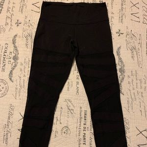 Lululemon Wunder Under Hi Tech Mesh